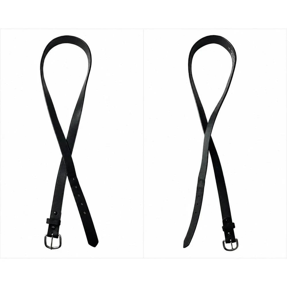 Gingerich leather belt